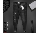 Classic Distressed Denim Jeans For Men